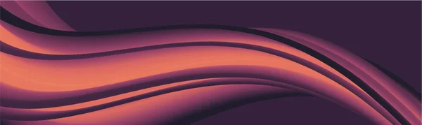 Banner lilás abstrato em roxo . — Vetor de Stock