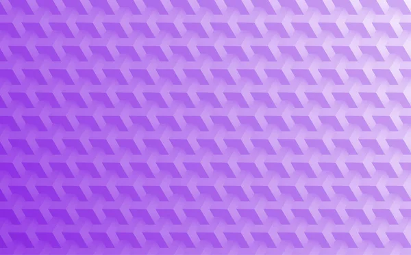 Lila abstracte achtergrond met geometrisch patroon met 3D-effect. — Stockvector
