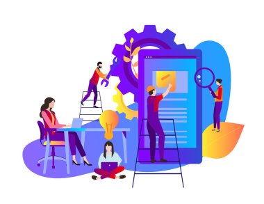 Web geliştirme. Akıllı telefon ve mo oluşturan kişilerle şablon oluşturma