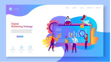 İş projeleri için dijital pazarlama stratejisi. Sunum, 