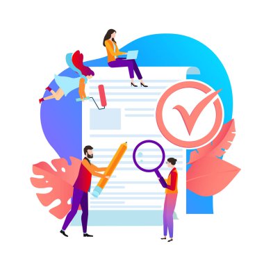 Onay, doğrulama işareti. Bildirim, tamam, onaylı ap