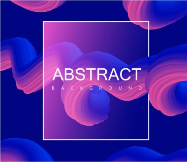 Soyut pembe desenli yaratıcı mavi arka plan. 