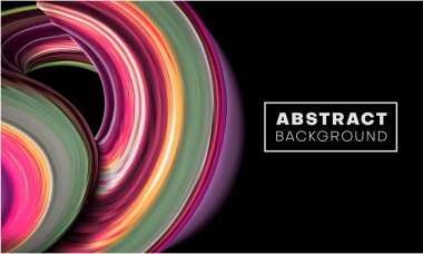 Renkli fırça darbesi tasarımı ile yaratıcı soyut arka plan.