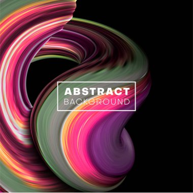 Renkli fırça darbesi tasarımı ile yaratıcı soyut arka plan.