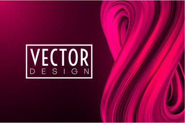 Pembe fırça darbesi tasarımı ile yaratıcı soyut arka plan.