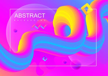 Renkli soyut girdap ile yaratıcı arka plan. 