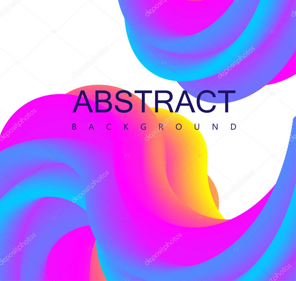 Creative background with abstract colorful pattern. 