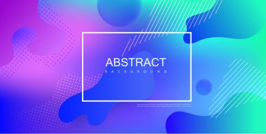 Çerçeve ve soyut desenli renkli spektrum arka planı.