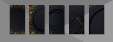 Sosyal ağlar hikayeleri için popüler editable şablonlar, instagram