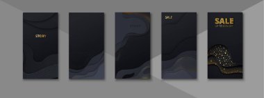 Trendy editable instagram hikayeleri şablonları. Sosyal medya çerçeveleri