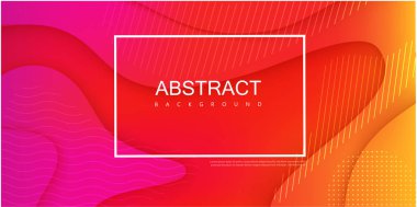 Çerçeve ve soyut desenli kırmızı spektrum arka planı.