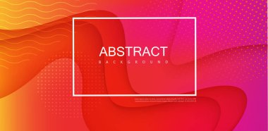 Çerçeve ve soyut desenli kırmızı spektrum arka planı.