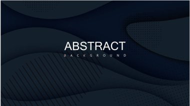 Soyut geometrik desenli mavi arka plan.