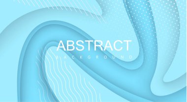 Soyut geometrik desenli mavi arka plan.