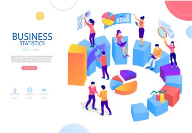 İş istatistikleri, finansal göstergeler ve online analiz ler