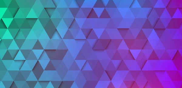 Fundo gradiente azul e roxo com patt geométrico abstrato — Vetor de Stock
