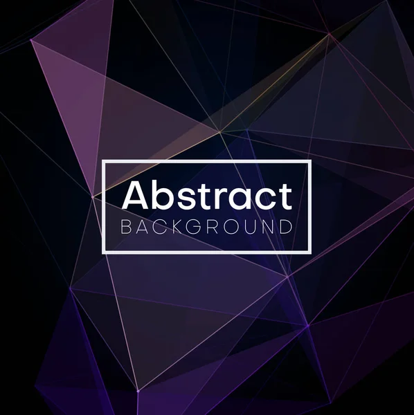 Fondo abstracto púrpura con patrón geométrico . — Vector de stock