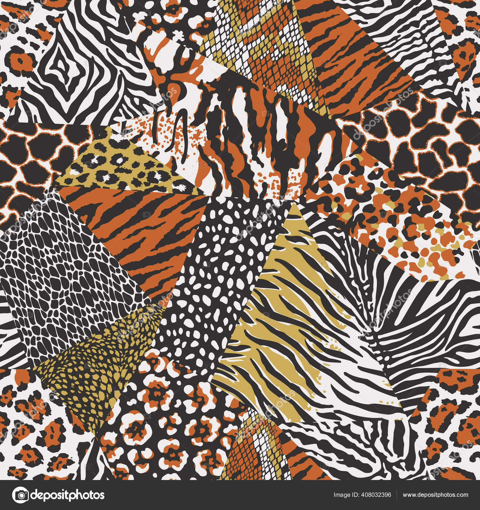 Wild Animal Skins Patchwork Wallpaper Abstract Vector Fur Seamless Pattern Stock Vector Image by ©ZiaMary #408032396 Wild Animal Skins Patchwork Wallpaper Abstract Vector Fur Seamless Pattern Stock Vector Image by ©ZiaMary #408032396