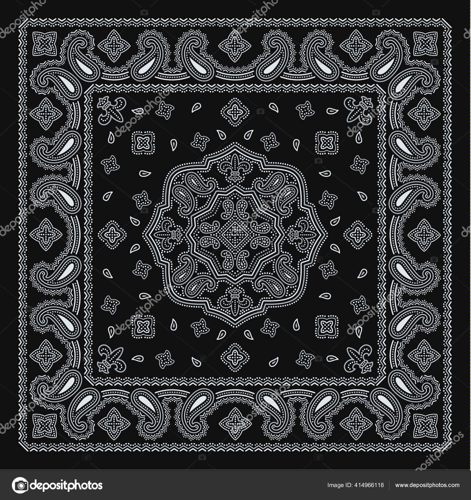black bandana wallpaper