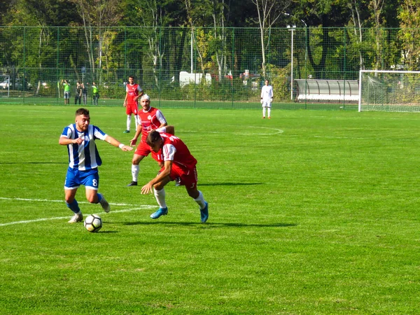 Belgrad Serbia Października 2019 Liga Serbska Mecz Piłki Nożnej Pomiędzy — Zdjęcie stockowe