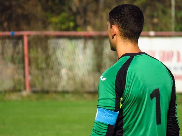 Belgrad Serbien Oktober 2019 Serbiska Ligan Fotbollsmatch Mellan Imt Och — Stockfoto