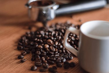 Sabah koyu kahve çekirdekleri