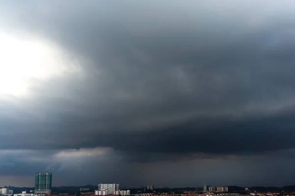 Dramatic rain cloud background pattern.