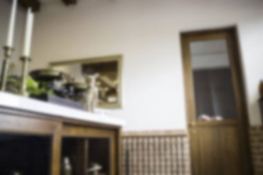 Kahve dükkanı iç tuğla duvar odası, stok fotoğraf