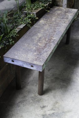 Grunge tek tezgah içinde belgili tanımlık Bahçe, stok fotoğraf