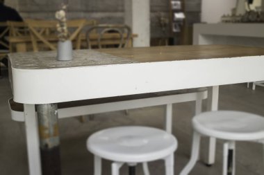 Restoran Cafe dekorasyon mobilya, stok fotoğraf görüntü