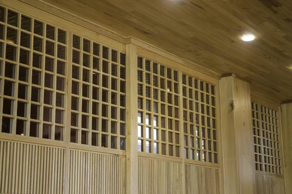 日本风格的木制大房子 库存照片 — 图库照片