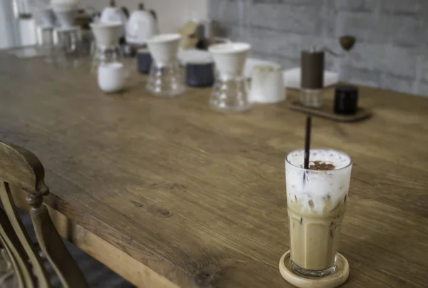 Buzlu süt kahve — Stok fotoğraf