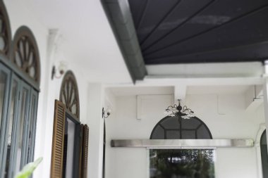 Vintage tavan ev iç tasarım