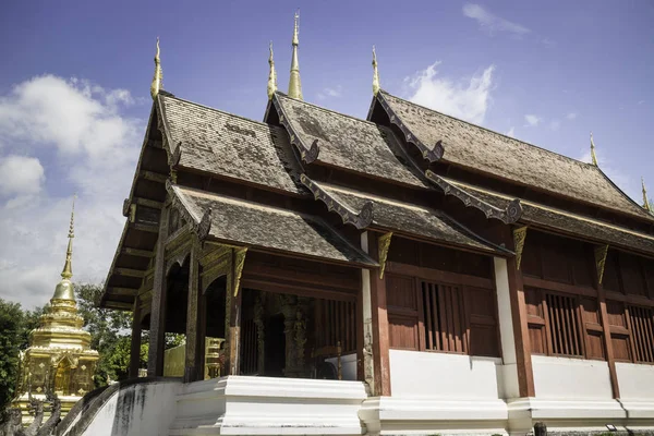 チャンマイのワットプラシン寺院, タイ — ストック写真