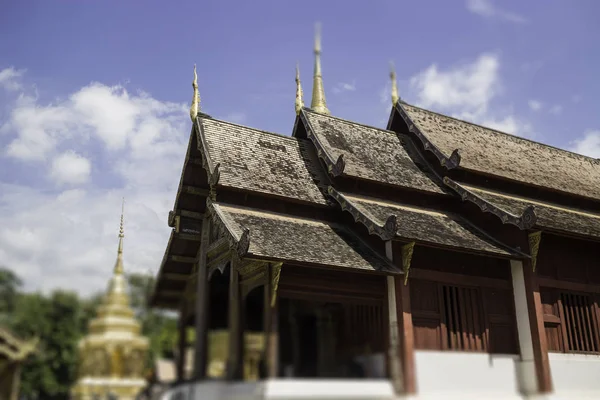 Wat Phra Singh Temple em Chang Mai, Tailândia — Fotografia de Stock