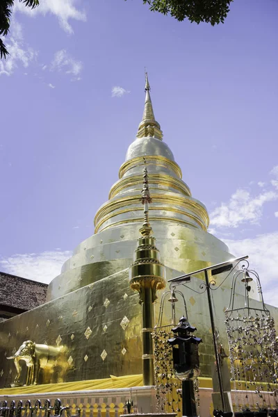 Храм Ват Пхра Сингх в Чанг Май, Таиланд — стоковое фото