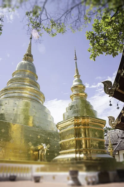 Temple Wat Phra Singh à Chang Mai, Thaïlande — Photo