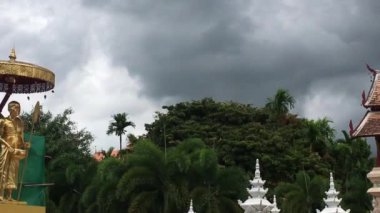 Phra Singha Halk Tayland Tapınağı yenileme, stok görüntüleri