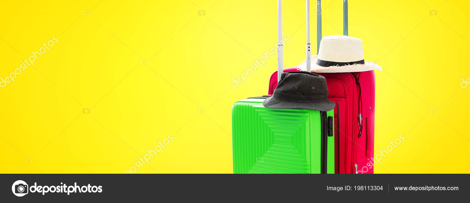 trunks and suitcases