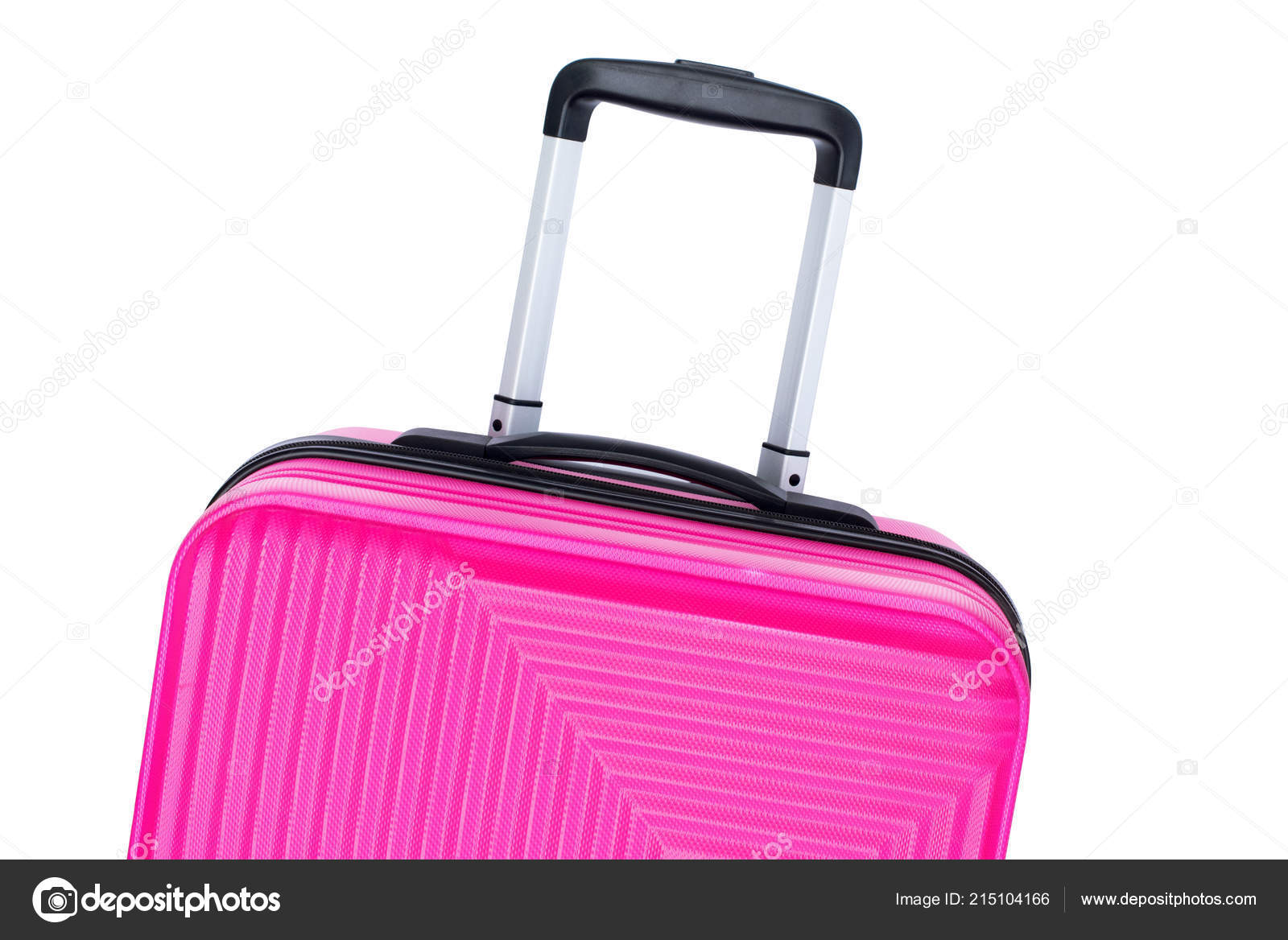 pink trunk luggage