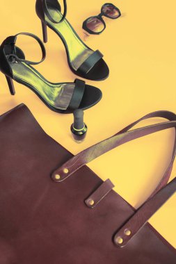 Kadın Aksesuar Yazlık Set Ayakkabı Çanta Fotokopi Alanı