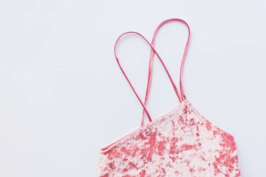 Kadın zarif giyim alt gömlek, elbise kadife