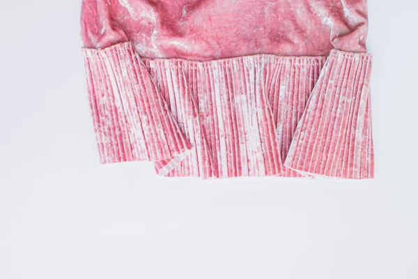 Women's elegant clothing lower shirt, dress velvet — Stock Photo, Image