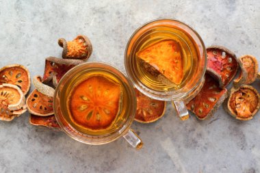 Bael meyve Asya tedavi bitkisel çay Matum kurutulmuş