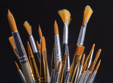 Akrilik boya için çeşitli Sanat fırçalar