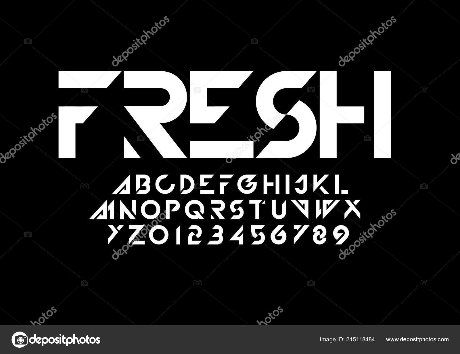 Colorful Vector Illustration Fresh Alphabet Template Stock Vector Image ...