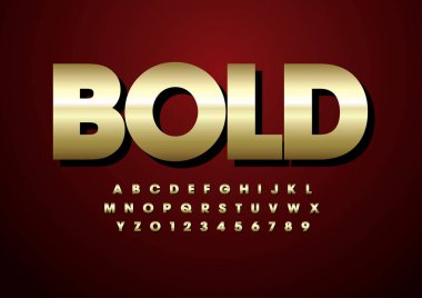 Renkli alfabesi şablonu, basit tarzı.