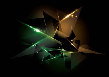 Soyut geleceksel ışıklandırma ve arkaplan vektörü