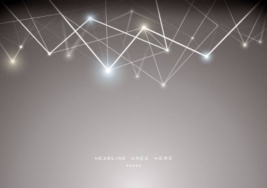 Modern geometrik arkaplanın vektörü