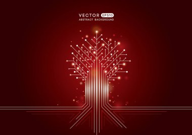 Biçimlendirilmiş elektronik devre biçimli ağaç taşıyıcısı